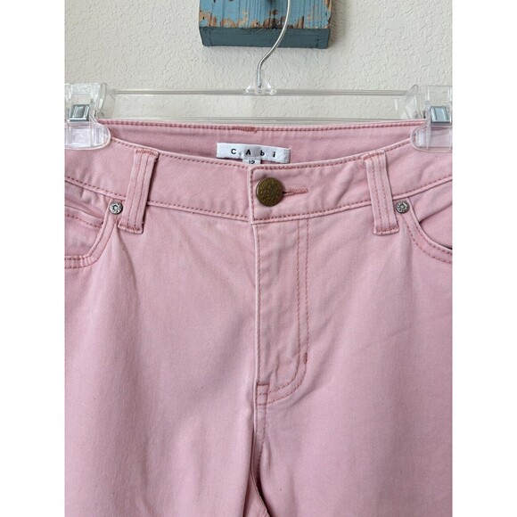 CAbi Women's Size 12 Nectar Pink Curvy Skinny Jeans, Style #230 - Picture 2 of 4